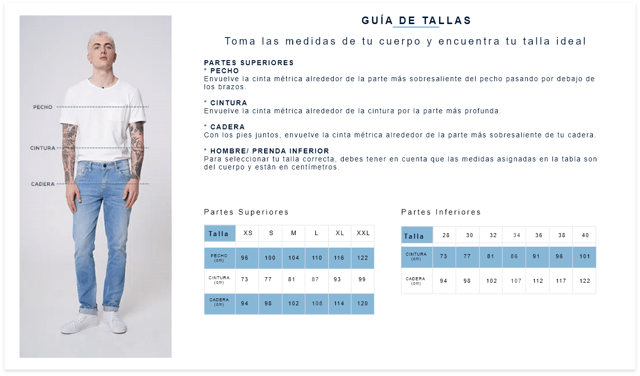 Size Guide Americanino