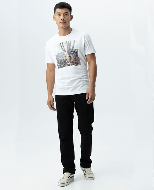 Jean para hombre fit Missouri negro oscuro bota ajustada clásico