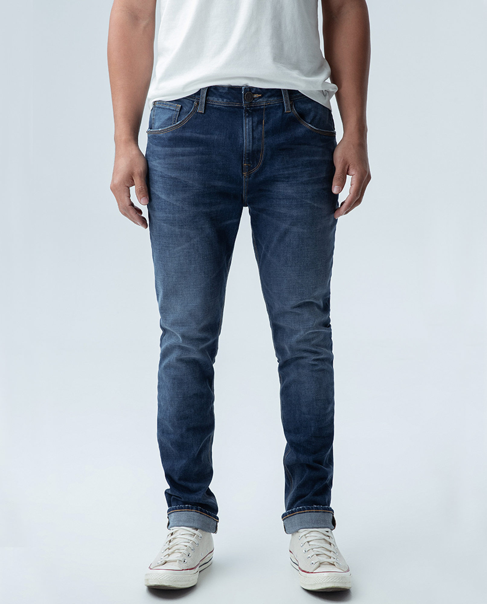 jeans slim taper americanino