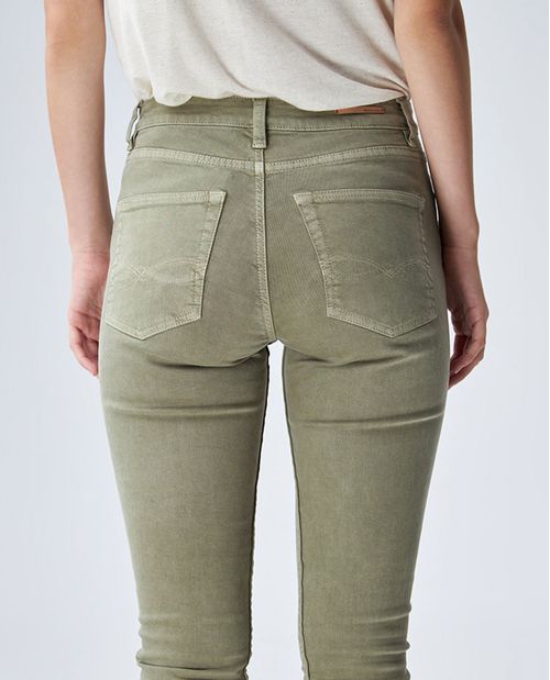 Pantalón para mujer cargo bota recta con múltiples bolsillos
