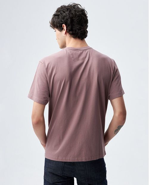 Camiseta para hombre Relaxed manga corta con algodón orgánico