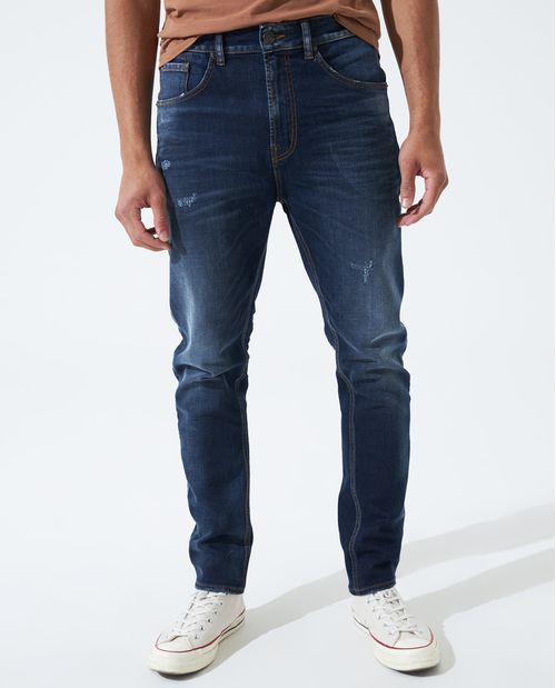 Jean relaxed oscuro para hombre