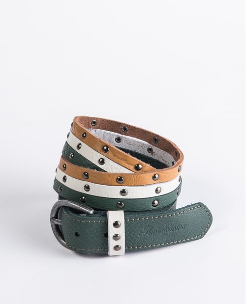 Correa tricolor para hombre
