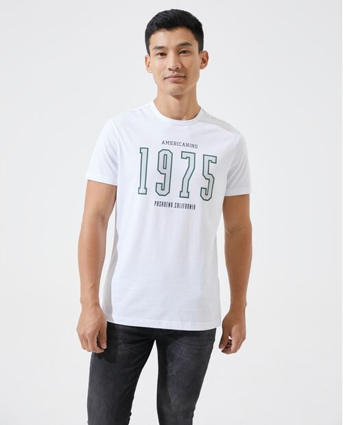 Camiseta estampado AMCNO para hombre