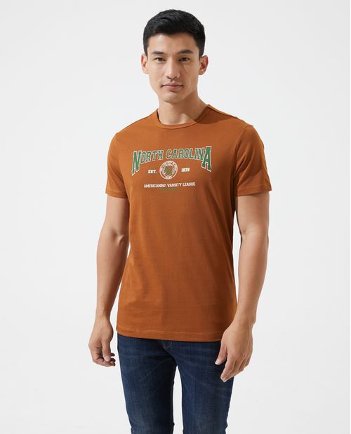 Camiseta estampado AMCNO para hombre