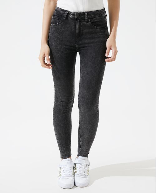 Jean negro fit Skinny para mujer
