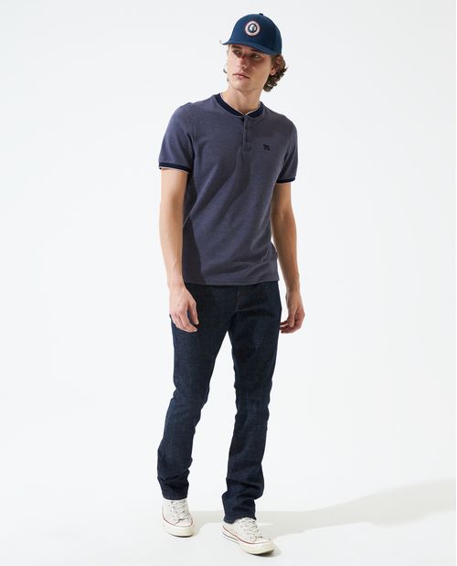 Jean Slim and Straight oscuro para hombre