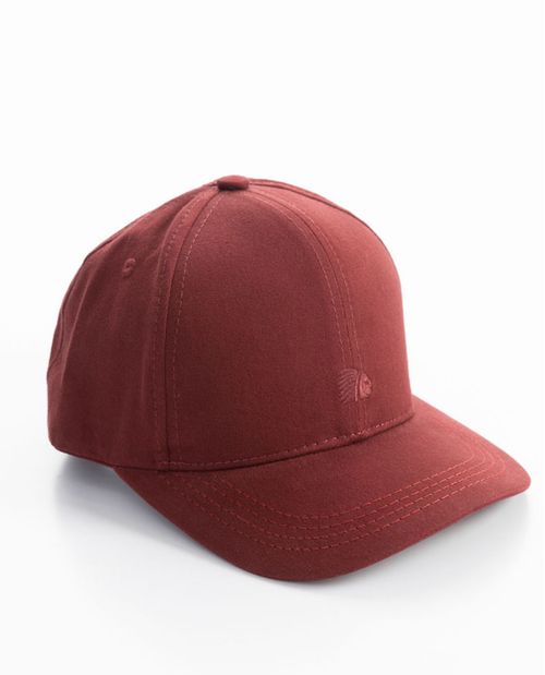 Gorra para hombre con indio bordado a tono