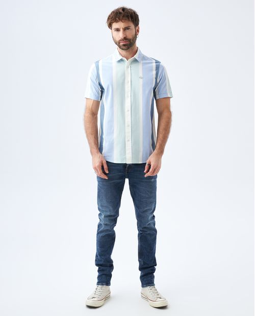Camisa de rayas para hombre