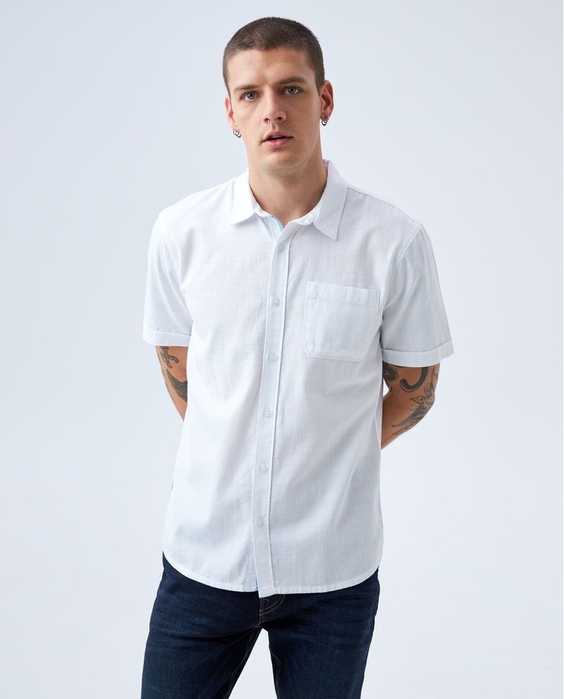 Camisa de botones para hombre