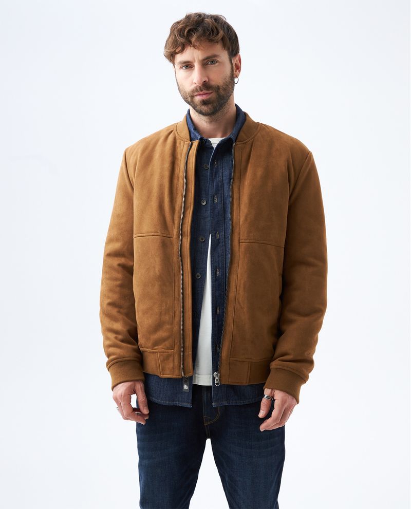 Chaqueta tipo bomber para hombre