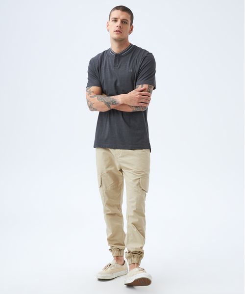 Polo clásica manga corta para hombre