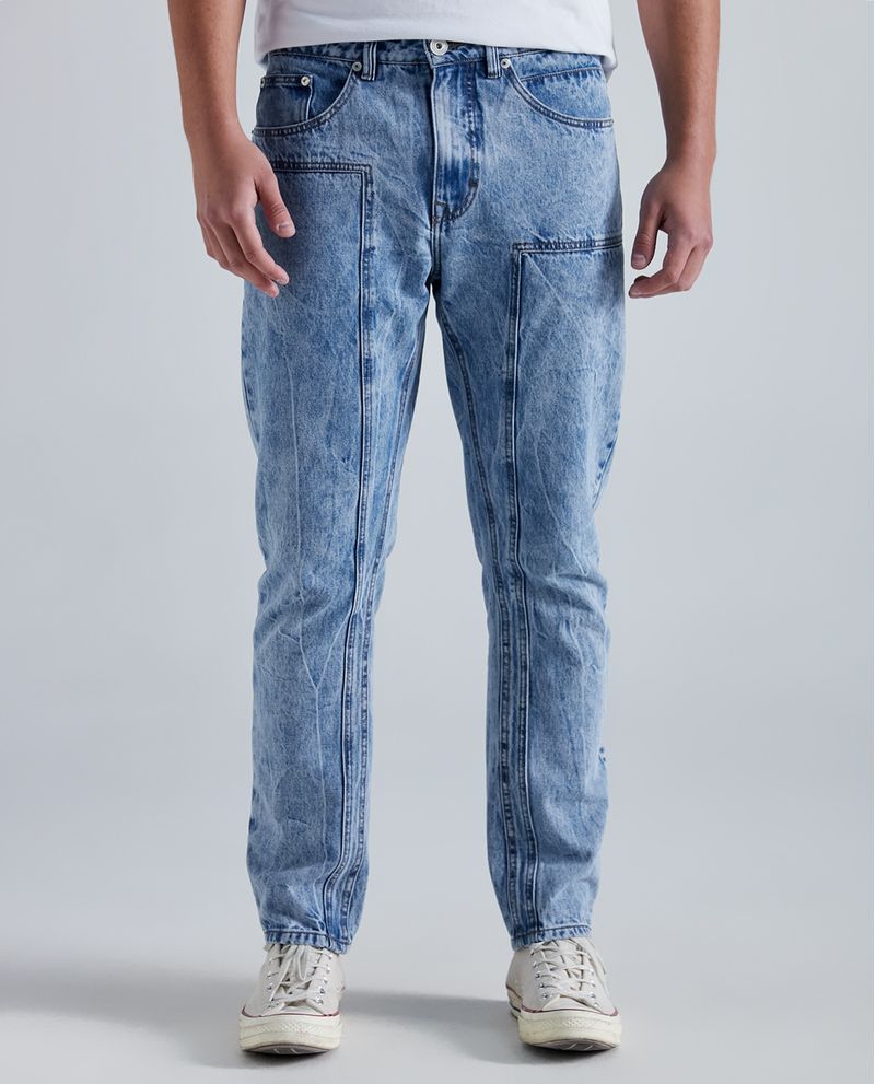 Pantalones relaxed hombre hot sale