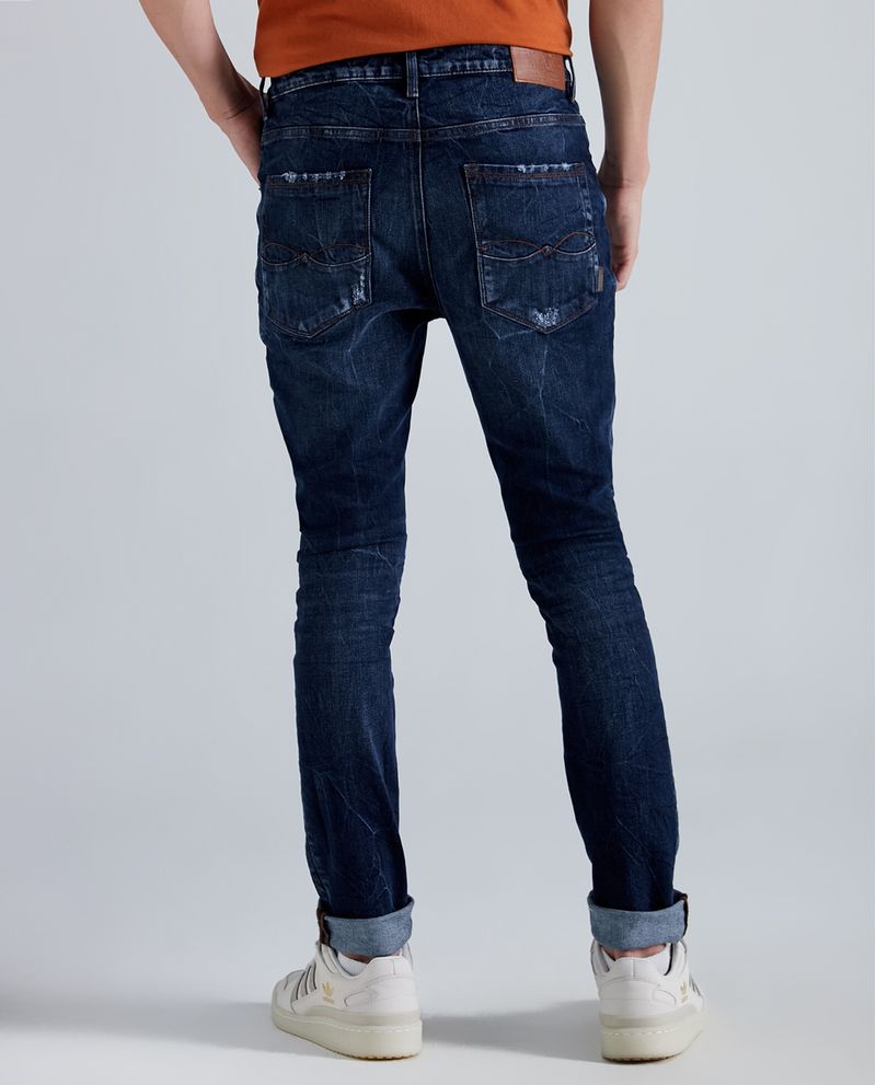 Jean skinny fit tiro bajo