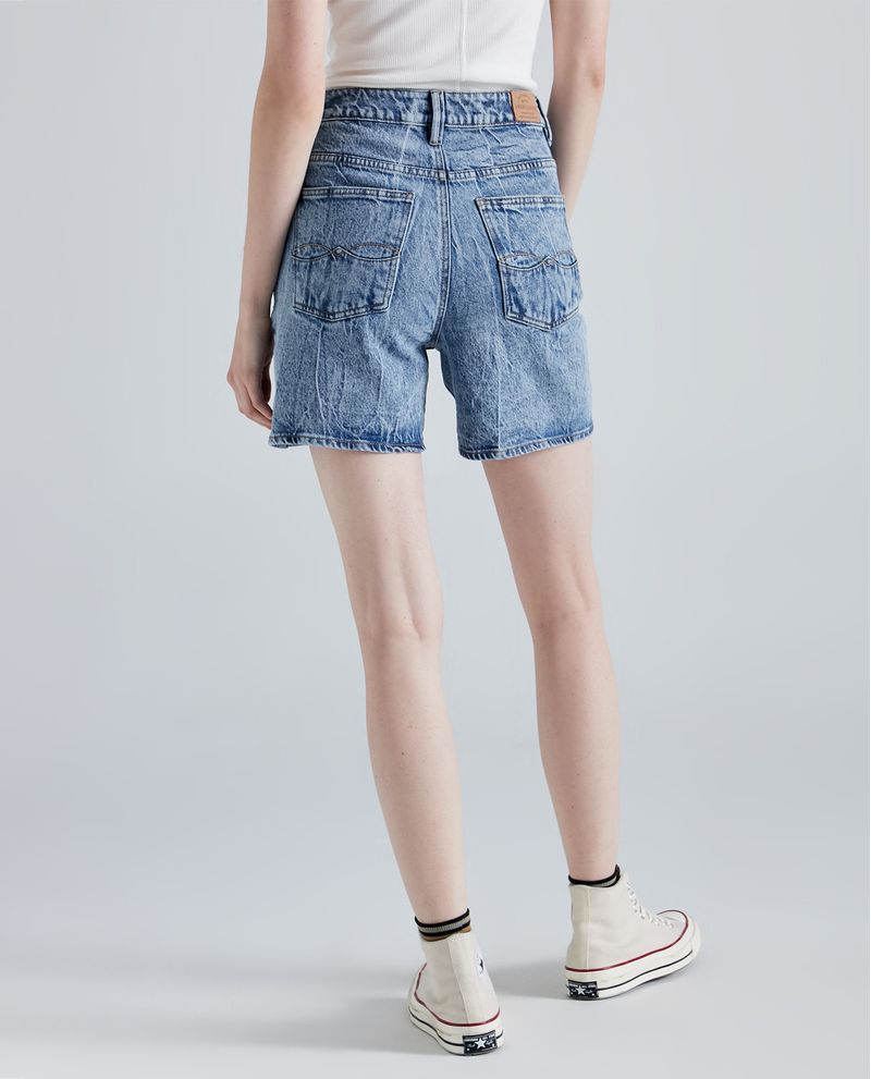 Short de Jean Unicolor para Mujer 04600