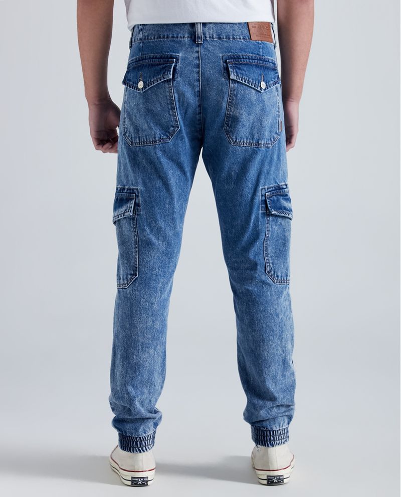 Jeans tipo jogger discount hombre