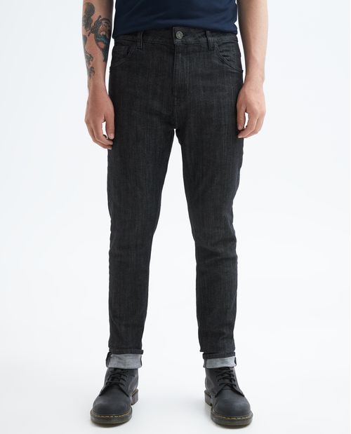 Jean Tapered fit oscuro para hombre