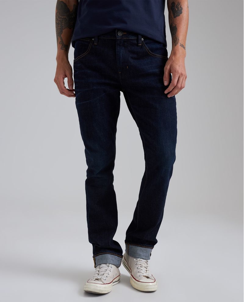 Jean discount oscuro hombre