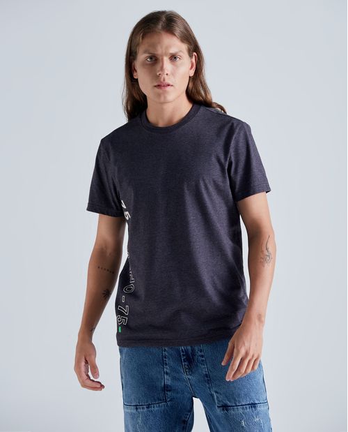 Camiseta manga corta Slim fit para hombre
