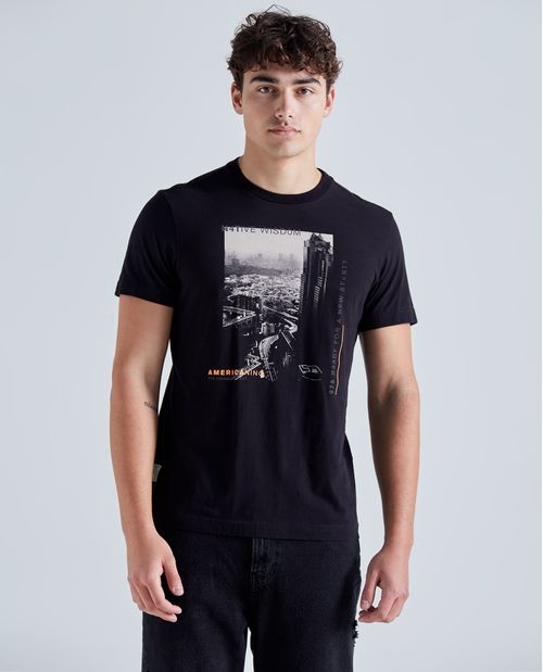 Camiseta estampada para hombre