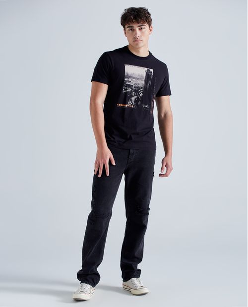 Camiseta estampada para hombre