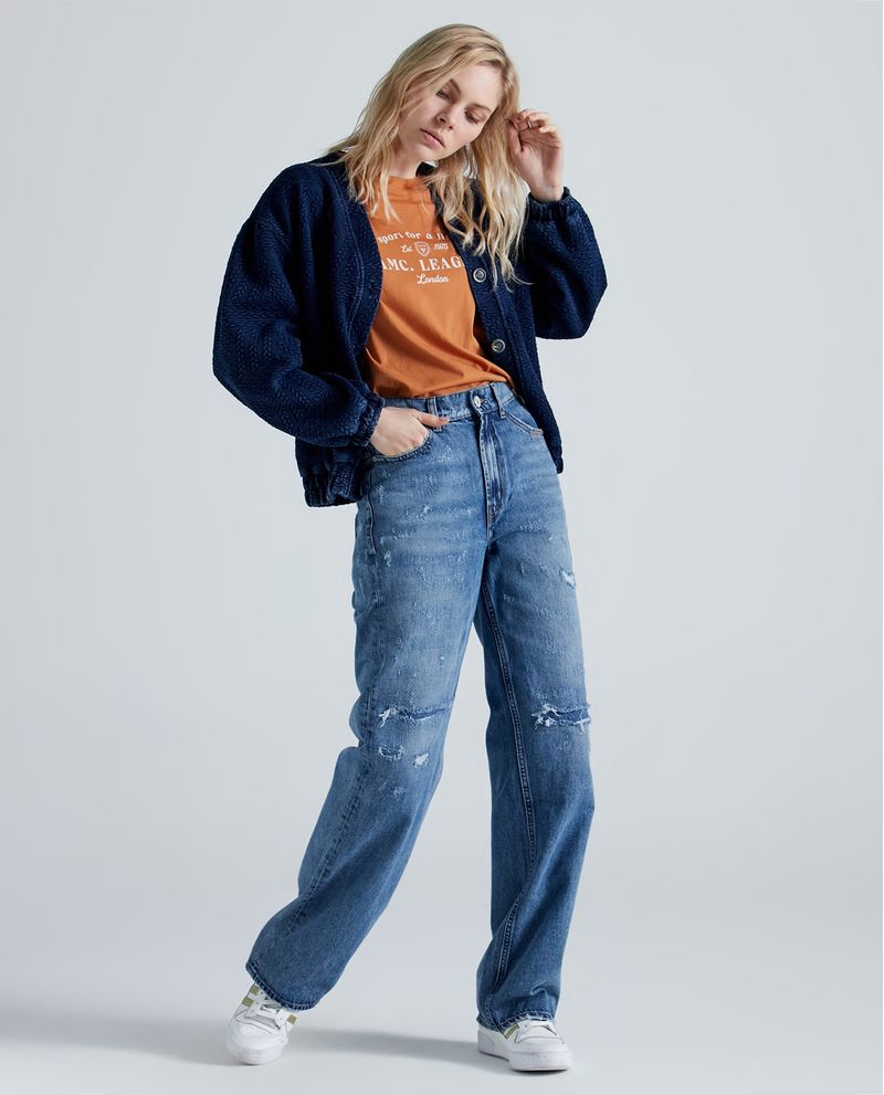 Jeans straight fit mujer new arrivals