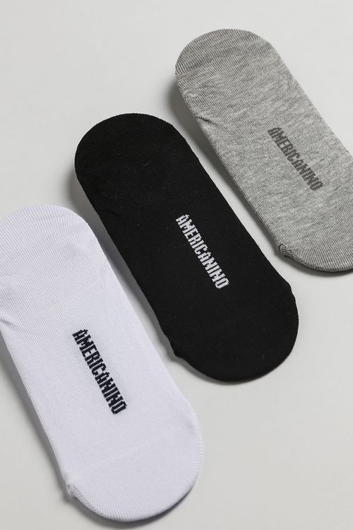 Tripack de medias invisibles