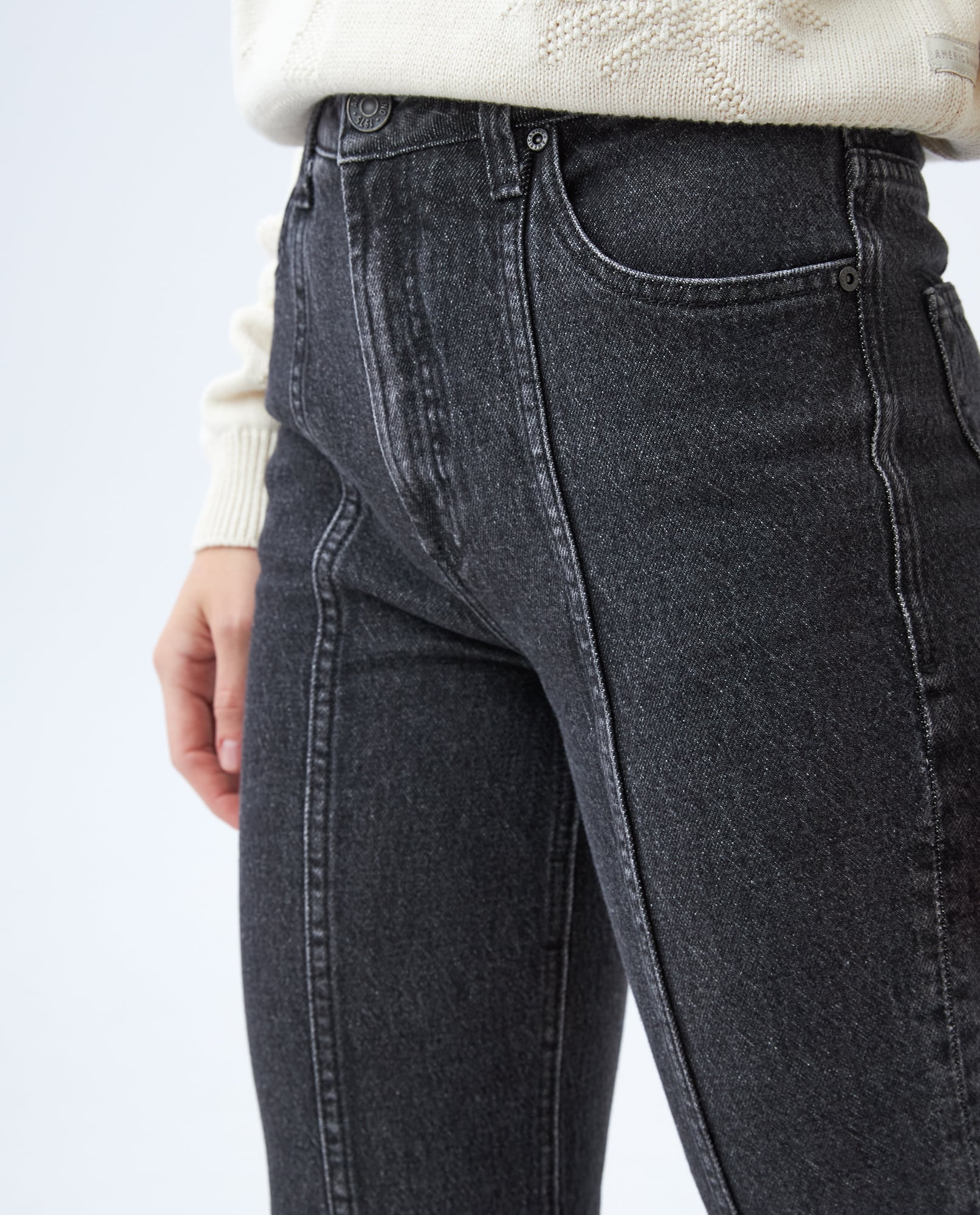 Jeans De Mujer, Silueta Regular, Tono Oscuro Clásico 30160210