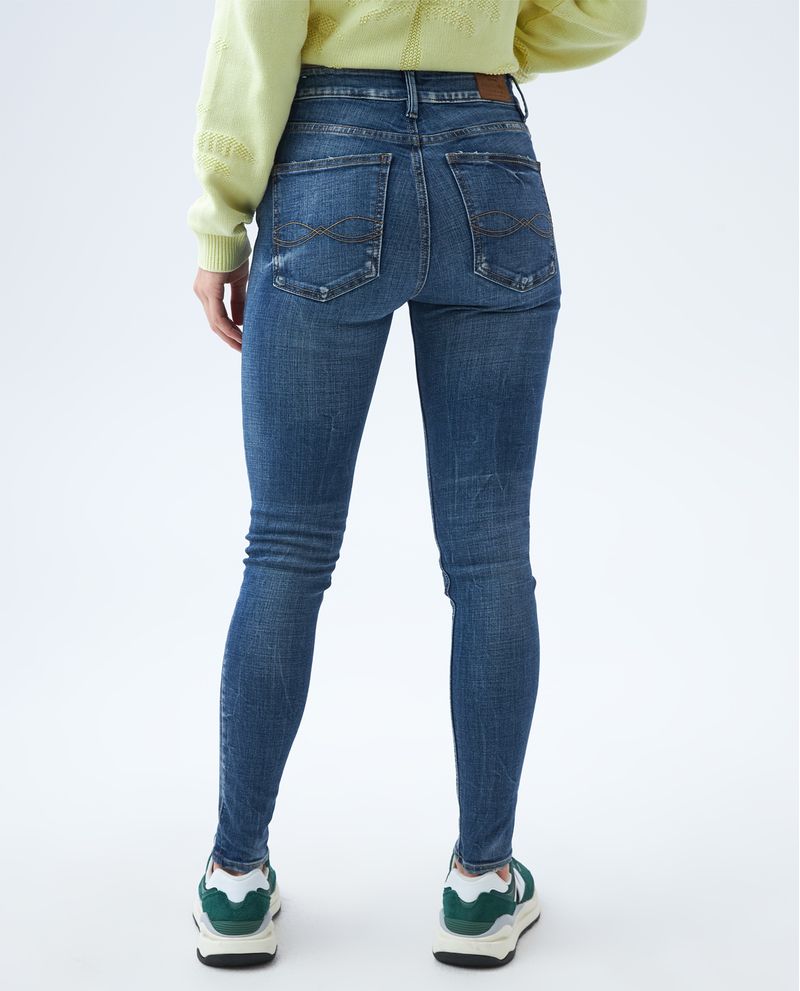 Las mujeres Skinny Jeans Popular compacto de moda ropa casual