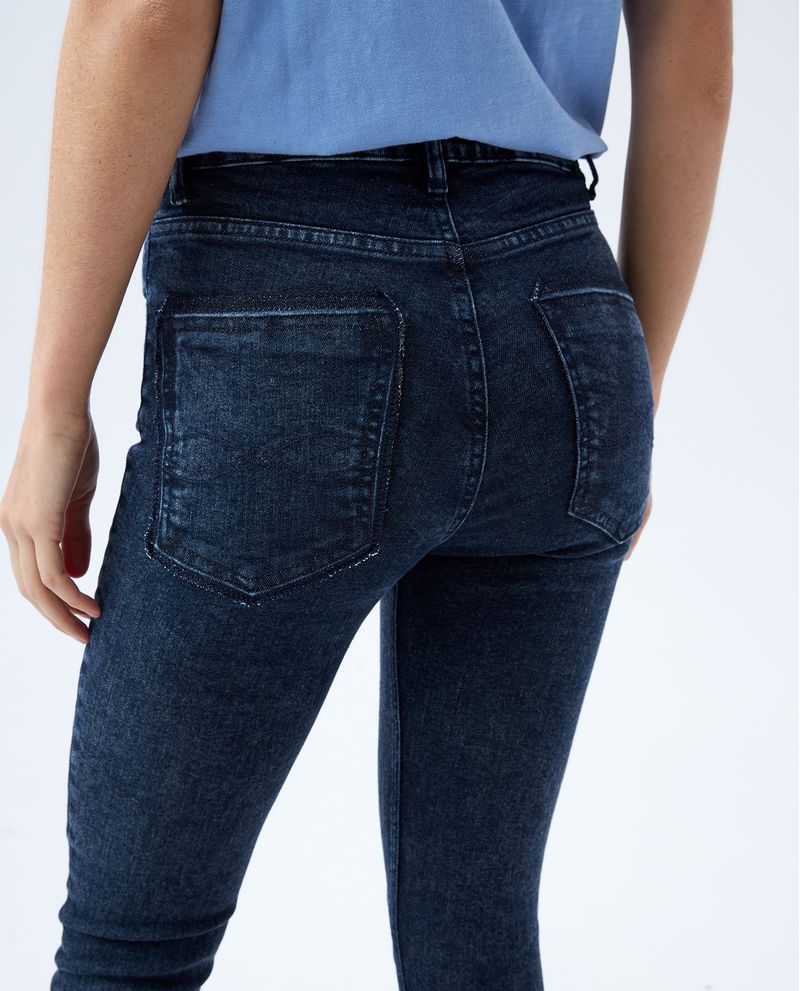 Pantalones Para Mujer INC De Mezclilla Ajustados De Tiro Alto Talla 12  -7245 