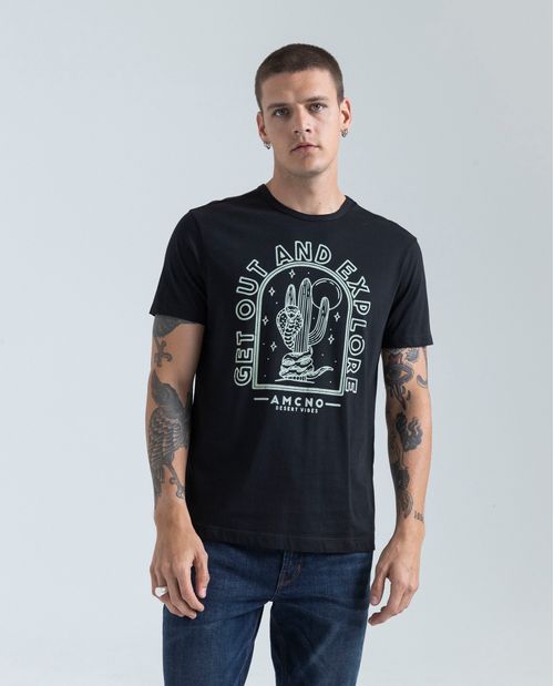 Camiseta estampada para hombre