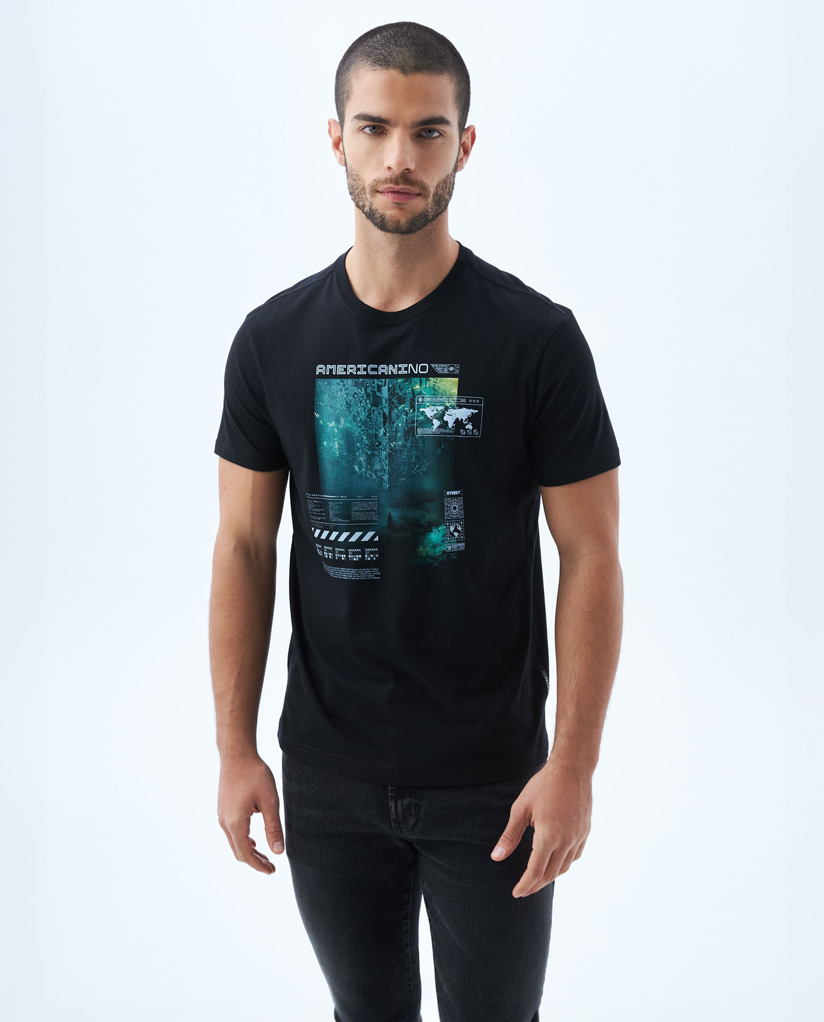 Camisetas americanino para hombre sale