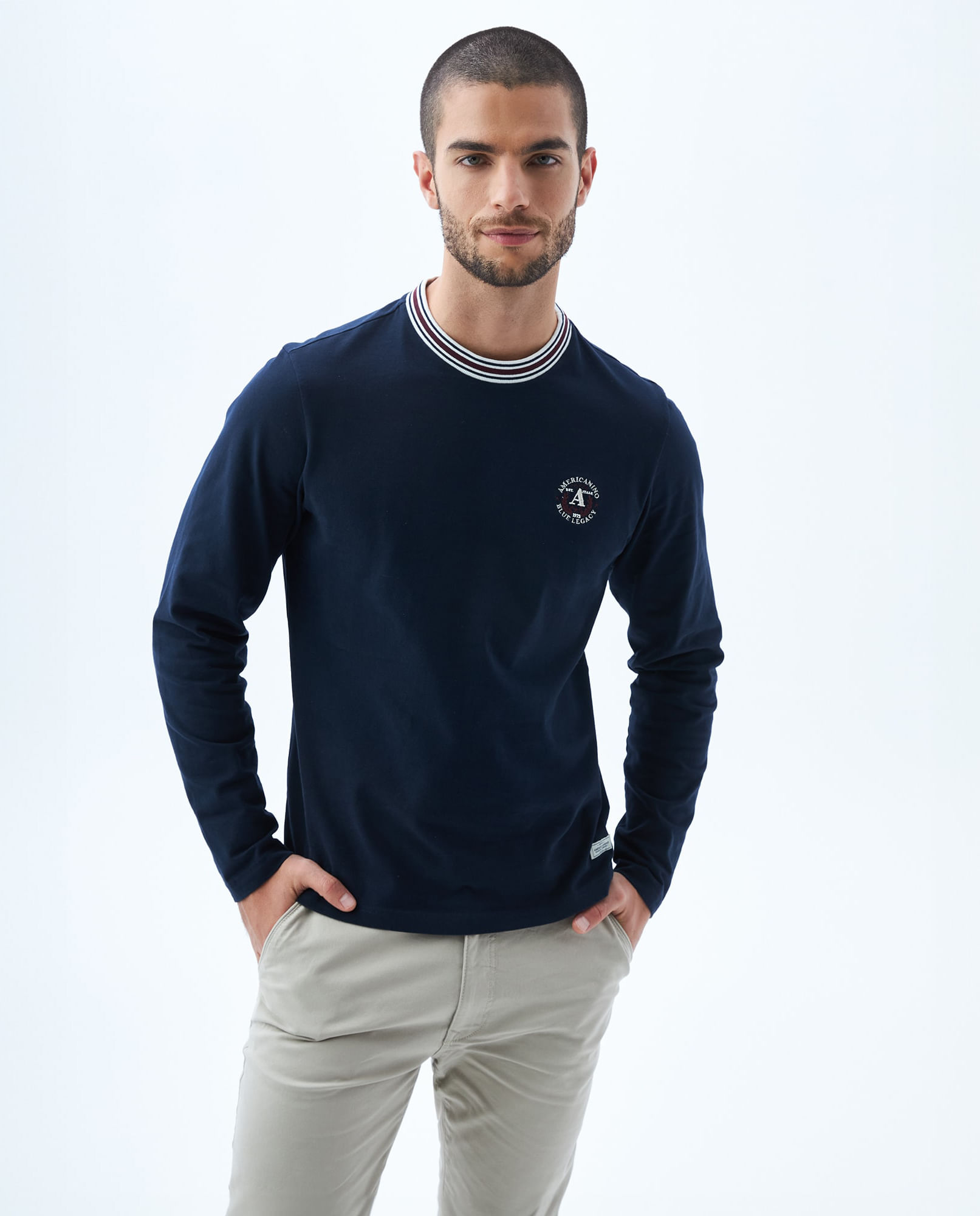 Camiseta Calvin Klein Masculino KM0KM00193-100 XL - Branco - Roma Shopping  - Seu Destino para Compras no Paraguai