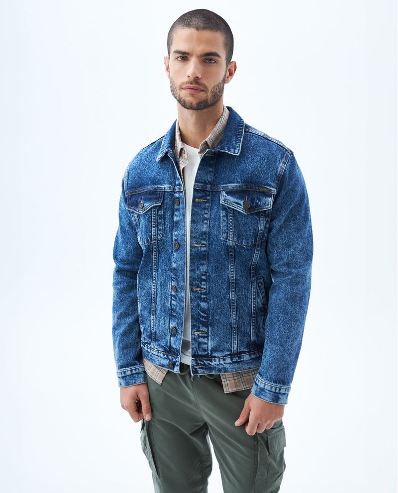 Chaqueta mezclilla americanino hombre sale