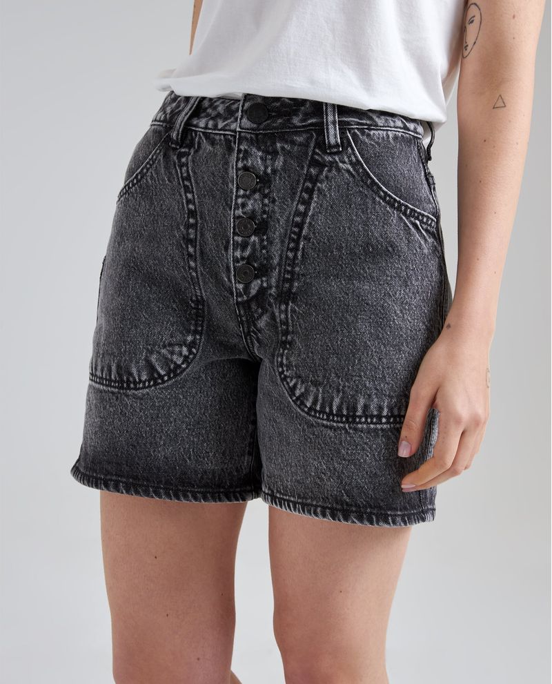 Shorts Con Bolsillos Para Mujer