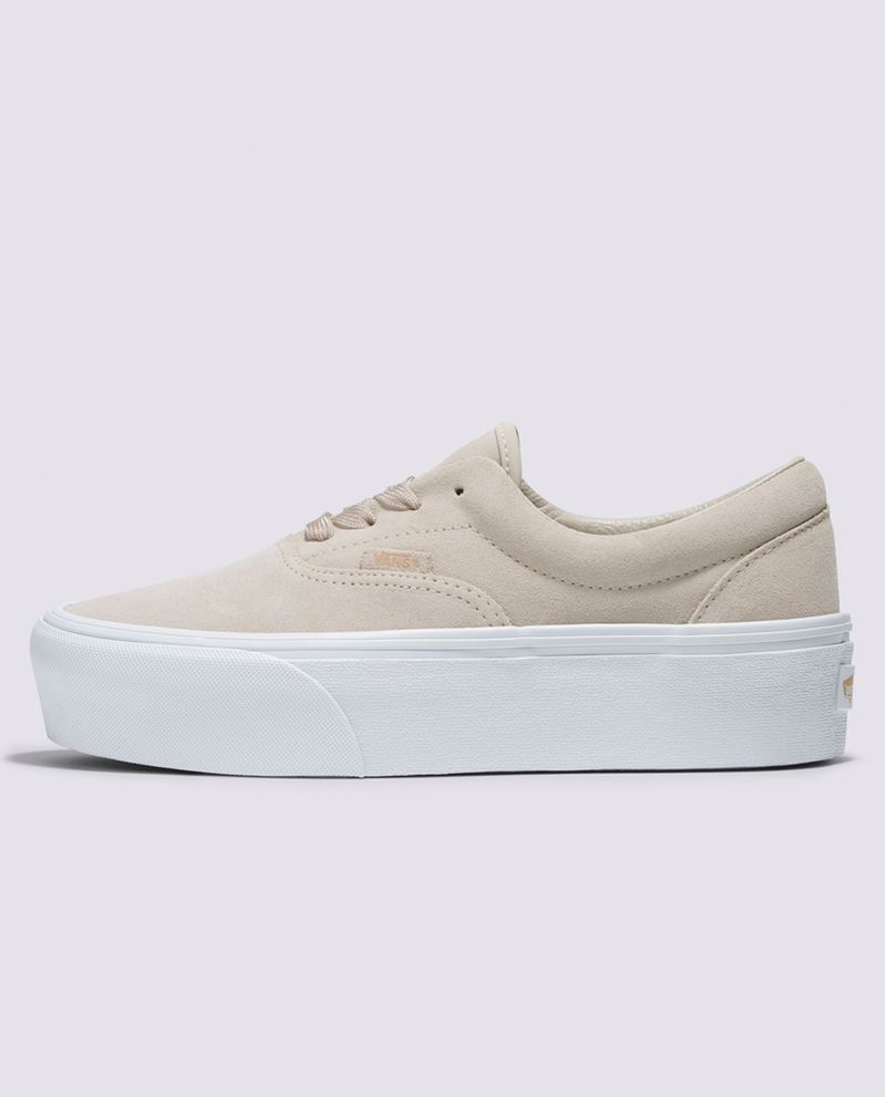 Vans suela shop altas mujer blanco