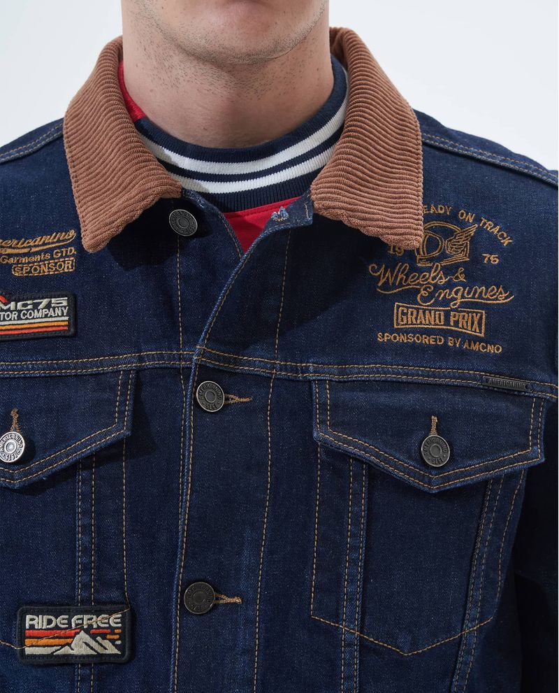 Chaquetas de jean hombre americanino sale