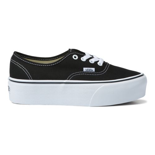 Vans de plataforma negros Authentic Stackform unisex