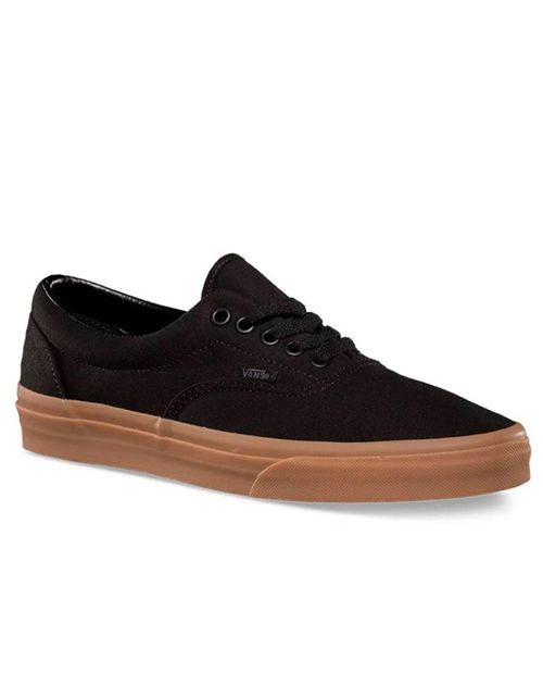 Vans clásicos Era negros con suela de goma unisex