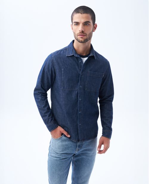 Camisa manga larga para hombre