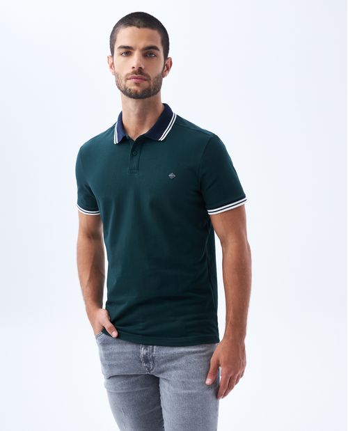 Polo manga corta para hombre