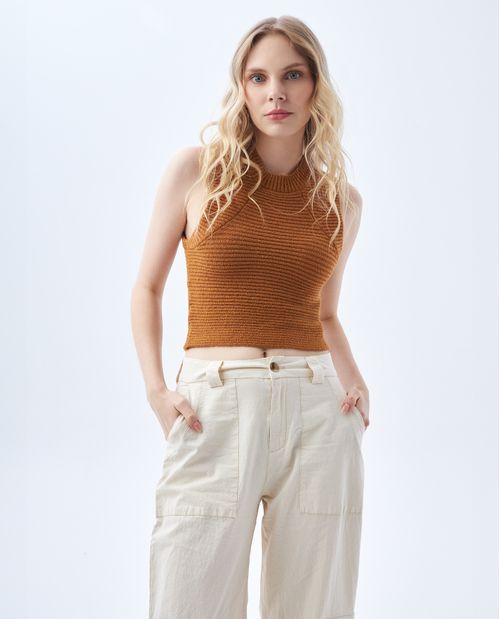 Camisa tejida para mujer