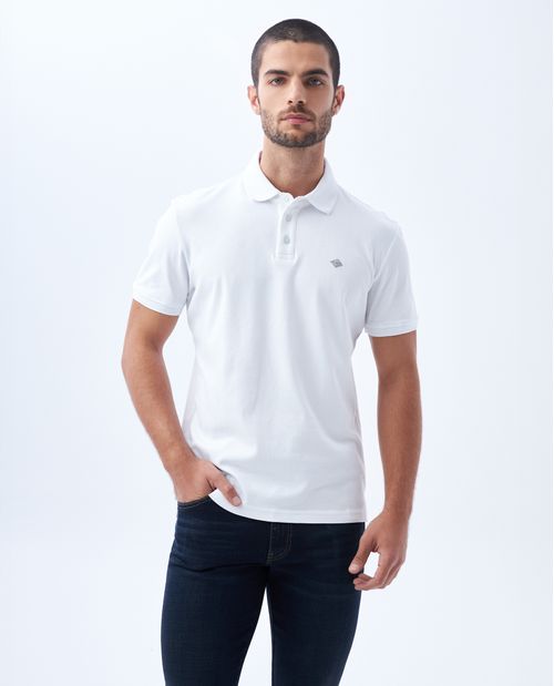 Polo Slim de manga corta para hombre