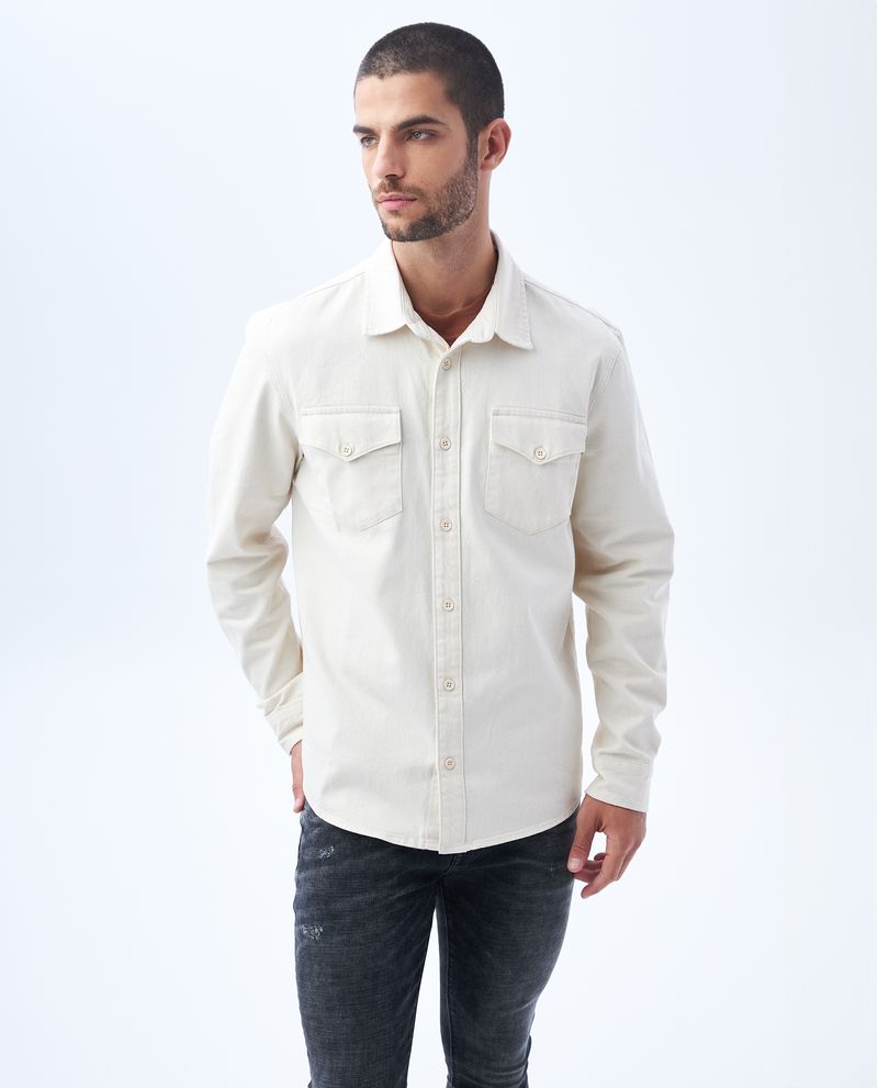 Camisa con bolsillos de tapa para hombre Tienda Online