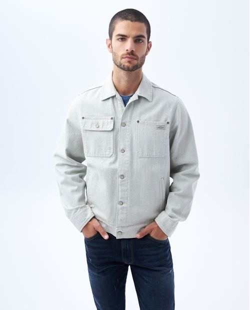 Chaqueta tipo Trucker para hombre