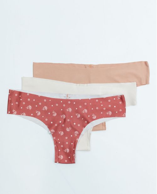Tripack de panty para mujer