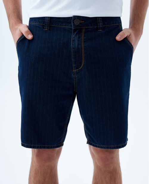 Bermuda a rayas para hombre