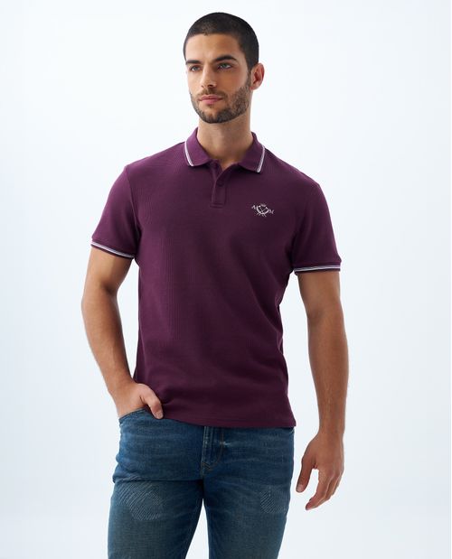 Polo manga corta para hombre