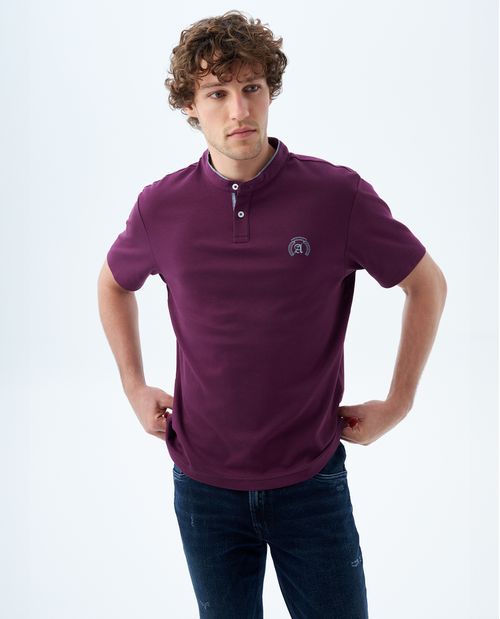 Camiseta polo slim para hombre