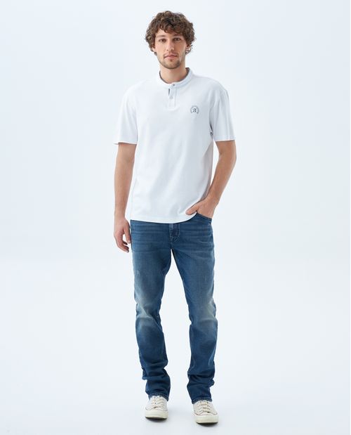 Camiseta polo slim para hombre